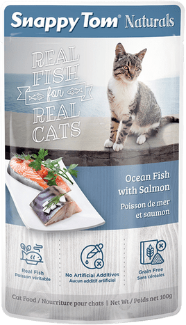 Snappy Tom Naturals Ocean Fish With Salmon